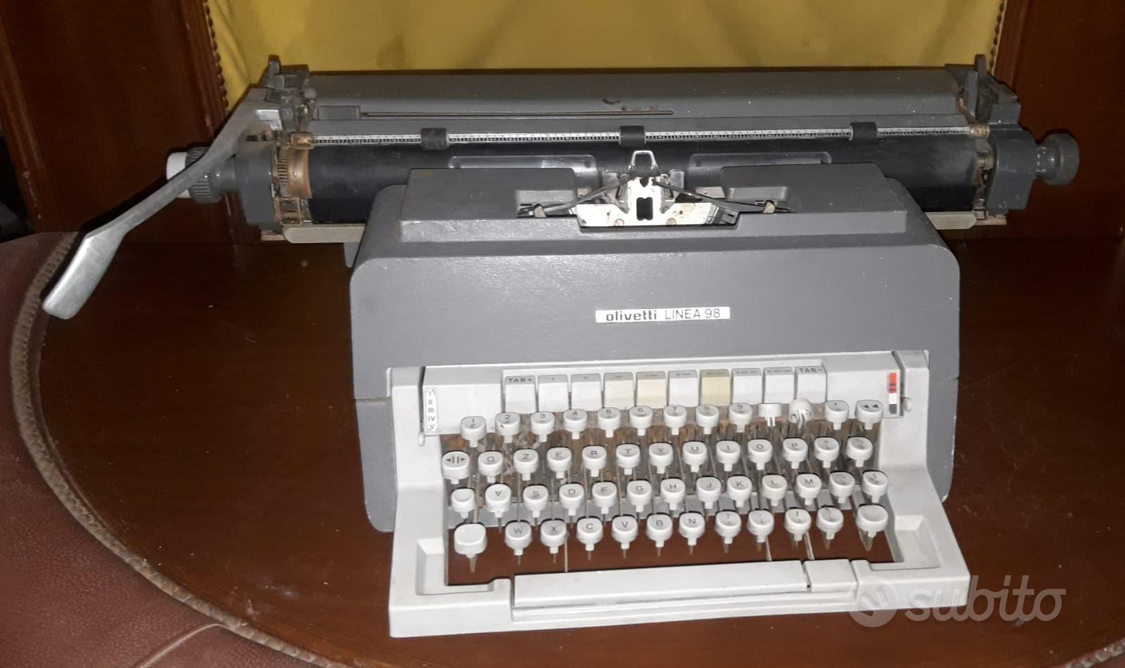 Antica Macchina da scrivere Olivetti linea 98 - Collezionismo In vendita a  Reggio Calabria