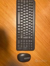 Set Wireless Logitech (Logi) - Tastiera, mouse