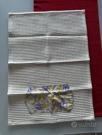 Set asciugamani nido d’ape