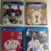 Giochi calcio PS3 e PS4 