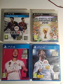 Giochi calcio PS3 e PS4 