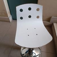Sgabelli acciaio/legno