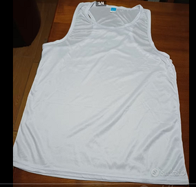 10 Canottiere bianche FITNESS