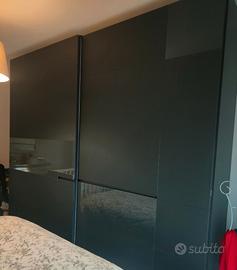 Armadio e 2 comodini Pianca