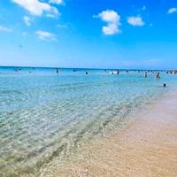 SALENTO 100 M SPIAGGIA GIUGNO -20%,8 posti,2 WC,