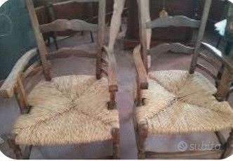 poltrone vintage da camino