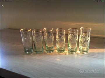 6 bicchierini da liquore