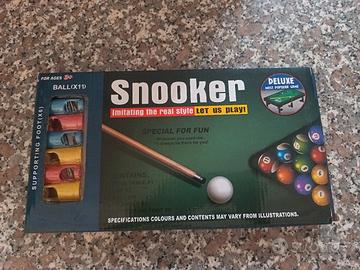 snooker mini biliardo da tavolo