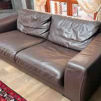 divano in pelle 3 posti