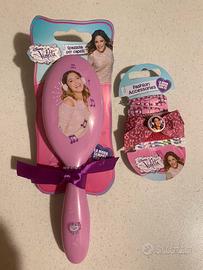 Spazzola per capelli Violetta Disney + accessori
