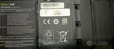 Batteria x tablet >computer portatile 