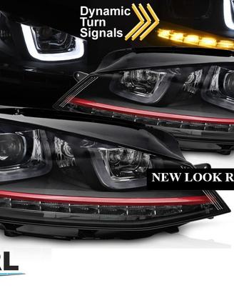 Coppia Fanali anteriori LED per GOLF 7 2012 2017