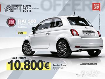 FIAT 500 1.0 hybrid Lounge 70cv