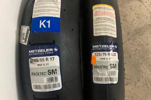 Gomme slick motard metzeler