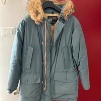 Woolrich Arctic Parka originale blu avio