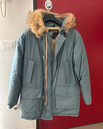 Woolrich Arctic Parka originale blu avio