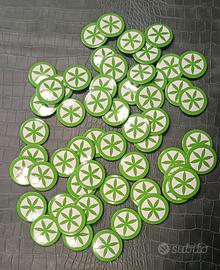Spille Pins 55 pz Padania Sole della Alpi Anni 90