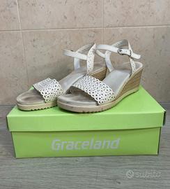 Sandali con zeppa
