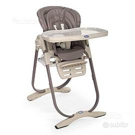 Chicco Polly Magic Seggiolone, Cocoa, Grigio