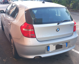 BMW 118d con motore guasto