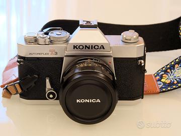 Konica Autoreflex T3N con borsa originale