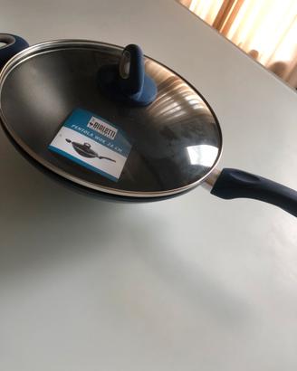 Pentola wok 28 cm Bialetti
