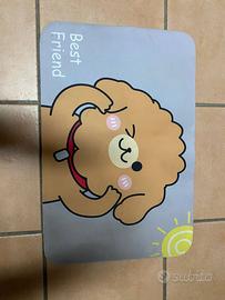 Tappetino antiscivolo per mouse e tastiera nuovo