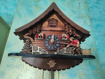 Orologio a cucù originale tedesco Regula 25