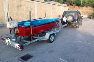 rimorchio e barca completa 