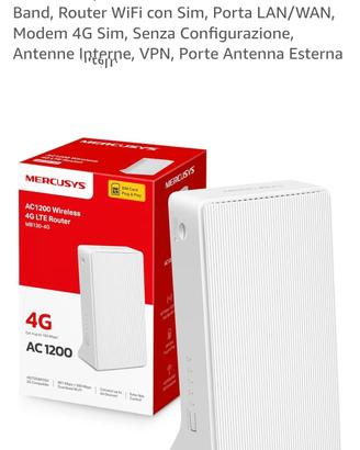 Router wifi TP link mb130-4g con sim
