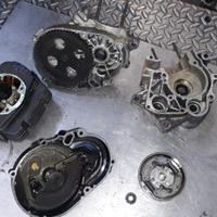 HM Baja minicross : carter forcella cerchio albero