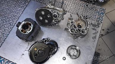 HM Baja minicross : carter forcella cerchio albero