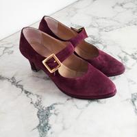 Mary Jane vintage, n. 37, vera pelle e vero cuoio
