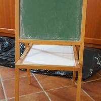 Lavagna pieghevole doppio lato