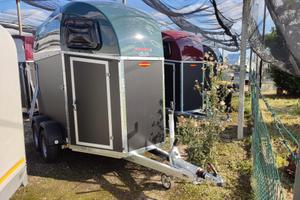 Trailer trasporto cavalli 2 posti