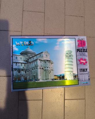 Puzzle in 3D 500 pezzi Torre di Pisa 