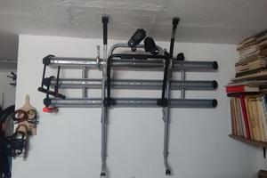 Porta-bici Althura, 3 posti, omologato per VW Golf