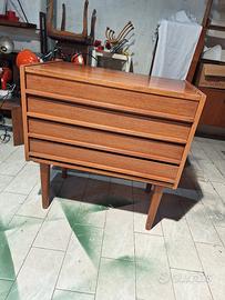 Cassettiera vintage Design danese 