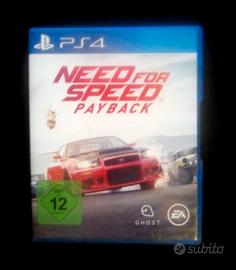 Need For Speed Pay Back  Ps4, Pari al Nuovo.