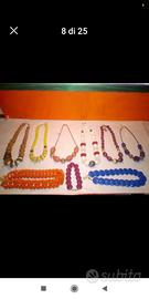 Collane vintage nuove 9pz
