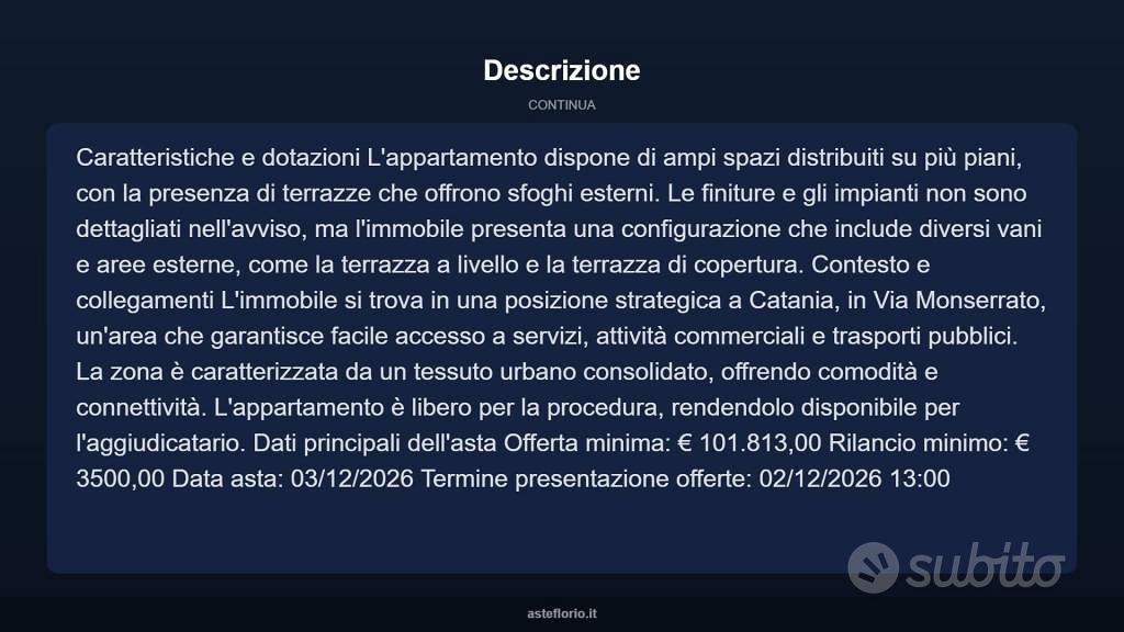 Appartamento – Catania, Monserrato, Borgo-Sanzio - Vista 4