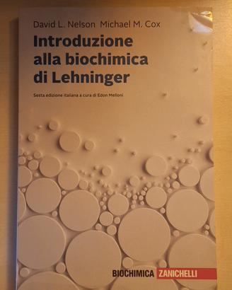 Introduzione alla biochimica di lehninger 