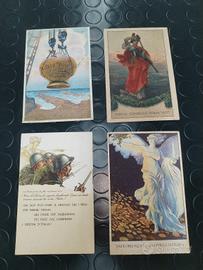 cartoline prima guerra ww1, italia