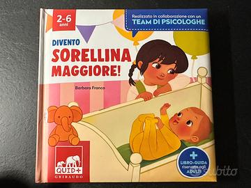 Libro “Divento sorellina maggiore” nuovo