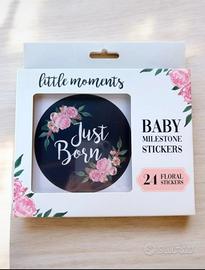 Stickers per neonati - Il mio primo anno - 24 pz