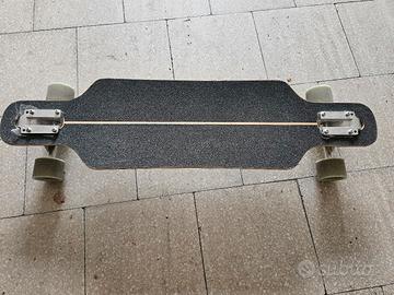 Skateboard decathlon longboard beg100 floral