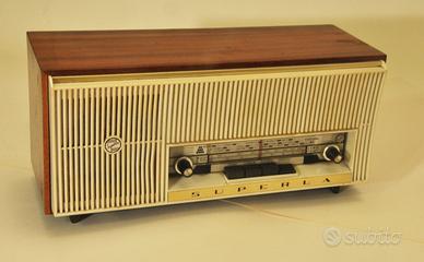 RADIO A VALVOLE SUPERLA - CRESA FESTIVAL 62