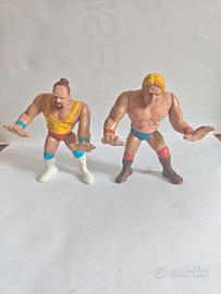 Action figure wrestlers