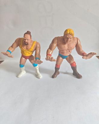 Action figure wrestlers