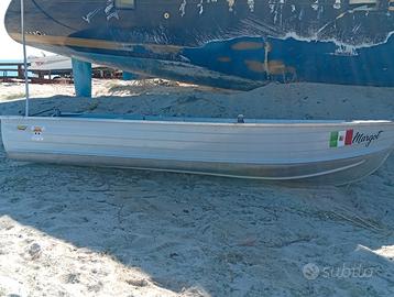 Barca in alluminio 3.70mt come nuova